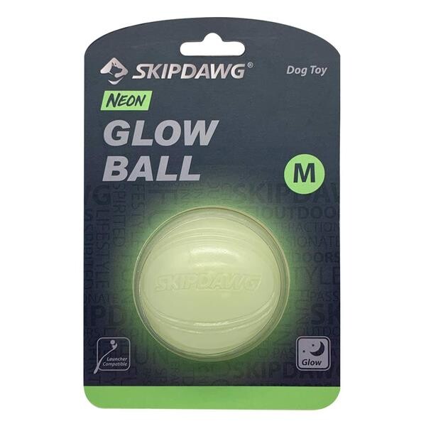Gigwi Glow Ball Karanlıkta Parlayan Dayanıklı Köpek Oyun Topu 10 CM | SRC: Barcode: 6942018230199
